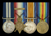 The unique Great War London Omnibus Driver’s D.S.M. group of four awarded to Sergeant (Road Inspector) A....