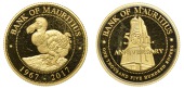 Mauritius, Republic, 1500 Rupees, 2017, 50th Anniversary of the Bank of Mauritius. As struck, in original fitted...