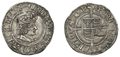 Henry VII, Profile issue, Halfgroat, London, mm. lis, 1.42g/9h (N 1749; S 2259). Central crack at back of head,...