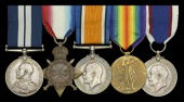 The Great War Q-Ship operations D.S.M. group of five awarded to Able Seaman D. Pearce, who was decorated for his...