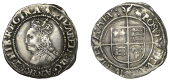Elizabeth I, Second issue, Groat, mm. martlet, bust 1F, reads an fr hib, 2.05g/7h (N 1986; S 2556). Flan a trifle...