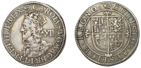 Charles I, Briot’s Second Milled issue, Shilling, mm. anchor, signed b, 5.96g/6h (SCBI Brooker 725-6, same dies; N...