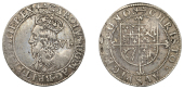 Charles I, Briot’s Second Milled issue, Sixpence, mm. anchor, 3.00g/6h (SCBI Brooker 732A, same dies; N 2306; S...