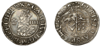 Charles I, Aberystwyth mint, Groat, mm. book, small bust, 1.90g/6h (Morr. A-1; SCBI Brooker 765, same dies; N 2338;...