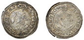 Charles I, Aberystwyth mint, Threepence, mm. book, colon stops, 1.52g/6h (Morr. B-2; SCBI Brooker 776, same dies; N...