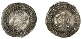 Charles I, Aberystwyth mint, Halfgroat, mm. book, colon stops, 0.95g/5h (Morr. B-2; SCBI Brooker 783, same dies; N...