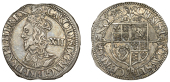 Charles I, York mint, Shilling, type 1, mm. lion, twigs in cross-ends, 5.21g/9h (Besly 1B; SCBI Brooker 1090, same...