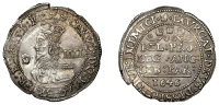 Charles I, Late Declaration issues, Groat, 1646, mm. plumelet, 1.93g/4h (Morr. obv. A; SCBI Brooker 1133, same dies;...
