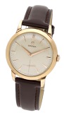 Omega. A gold wristwatch, ref. 2684, circa 1954.
Movement: cal. 266, manual winding, 17 jewels, no....