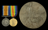 The Great War pair awarded to Lieutenant V. F. A. Galvayne, Royal Air Force, late Royal Naval Air Service, who was...