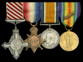 The notable Great War test and experimental pilot’s A.F.C. group of four awarded to Flight Lieutenant C. A. Rea,...