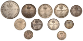British Colonies, George IV, Anchor Money, Half-Dollar, 1822, Quarter-Dollars (3), 1820, 1822 (2), Eigth-Dollars...