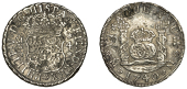 Mexico, Philip V, 4 Reales, 1742 mf, Mexico City (Cal. 1127; KM 94). Fine, surfaces waterworn and corroded 	£100-£120