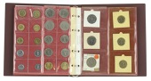 Miscellaneous, COMOROS, MADAGASCAR, and REUNION coins (94), various types [Lot]. All housed in collector’s album,...