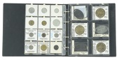 Miscellaneous, Miscellaneous French Colonial coins (55), various types and metals; accompanied by collector’s...