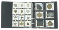 Miscellaneous, Miscellaneous French Colonial coins (55), various types and metals; accompanied by collector’s...