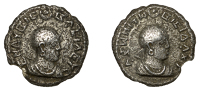 Axumite Coinage, Endybis (295-310), silver Unit, draped bust right wearing diadem, ενδυβιc βαcιλευc,...
