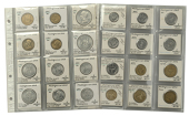 Miscellaneous, MADAGASCAR, Miscellaneous coins in base metal (24), various types [24]. Generally mint state, in...