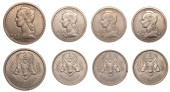 Madagascar, French Colonial Period (1896-1960), Essai Two-Francs, Franc (3), all 1948, Paris (Lec. 96, 101; KM....