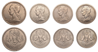 Madagascar, French Colonial Period (1896-1960), Essai Two-Francs, Franc (3), all 1948, Paris (Lec. 96, 101; KM....