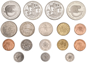 Miscellaneous, MADAGASCAR, Republic, Proof 20 Ariary (4), 1988 (2), WWF Lemur, 1998 (2), UNICEF (KM. 15, 26);...