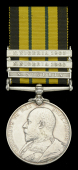 Africa General Service 1902-56, 3 clasps, N. Nigeria, N. Nigeria 1902, N. Nigeria 1903, second and third clasps both...