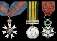 A scarce Colonial Officer’s C.M.G. group of three awarded to H. S. Goldsmith, Esq., Lieutenant-Governor of...