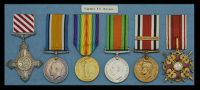 An extremely rare 1919 ‘South Russia’ A.F.C., Order of St. Stanislaus, group of six awarded to Captain E. C....