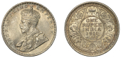 India, British India, George V, Rupee, 1911c, elephant on decoration resembles a pig, Calcutta (Prid. 207; S & W...