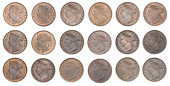 Miscellaneous, MAURITIUS, Victoria, Cents (18), 1877h (2), 1878 (2), 1882, 1882h, 1883 (2), 1884 (2), 1888 (2),...