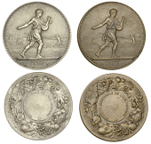 Mauritius, Horticultural Society of Mauritius [Société Horticole de I’île Maurice], 1907, a pair of prize...