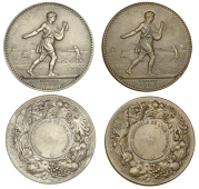 Mauritius, Horticultural Society of Mauritius [Société Horticole de I’île Maurice], 1907, a pair of prize...