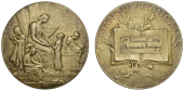 Mauritius, The French Alliance [l’Alliance Française], 1933, a silver medal by xxx Daniel-Dupluis, female teacher...