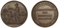 Mauritius, Royal Society of Arts and Sciences Agricultural and Industrial Exhibition, undated (c. 1881), a bronze...