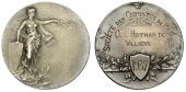 Mauritius, Mauritian Society of Chemistry (Société des Chimistes de Maurice), 1937, a silver prize medal by E....