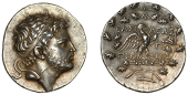 KINGDOM OF MACEDONIA, Perseus (179-168), Tetradrachm, Amphipolis, c. 175-72, head right, with neatly curled hair and...