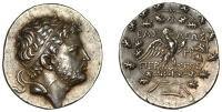 KINGDOM OF MACEDONIA, Perseus (179-168), Tetradrachm, Amphipolis, c. 175-72, head right, with neatly curled hair and...
