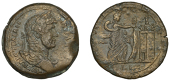 Hadrian (117-138), Hadrian, Æ Drachm, Alexandria [Egypt], yr 17 [132-3], laureate, draped and cuirassed bust right,...