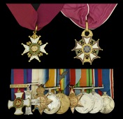A Second War C.B., Great War D.S.O., M.C. group of eleven awarded to Major-General D. H. Pratt, Royal Irish...