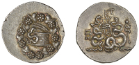 MYSIA, Pergamon, Cistophoric Tetradrachm, 104-98, Cista Mystica with serpent emerging, garland wreath around, rev....