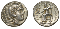 KINGDOM OF MACEDONIA, Alexander the Great, Tetradrachm, Amphipolis [Macedon], posthumous issue struck under...