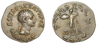 KINGDOM OF BAKTRIA, Menander Soter (155-130), Tetradrachm, draped and diademed bust right, βασιλεωσ...