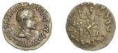 KINGDOM OF BAKTRIA, Antialkidas Nikephoros (115-95), Drachm, draped and diademed bust right, βασιλεωσ...