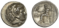 KINGDOM OF MACEDONIA, Alexander the Great, Tetradrachm, Babylon, posthumous issue struck under Seleukos I, 311-05,...