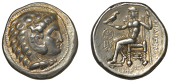 Continental Iron Age, DANUBE REGION, silver Tetradrachm, imitating the types of Phillip III of Macedon, c. 200-150...