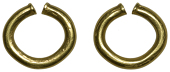British Iron Age, First Millennium BC, Ring Money, a pennanular solid gold ring with blunted ends, 21mm, 7.40g (van...