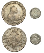 Russia, Elizabeth, Rouble, 1753 СПБ ЯI, St. Petersburg (Bitkin 271; Diakov 289; Sev. 1607; KM. C19b.5); 10...