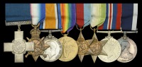 An inter-war George Cross (exchange E.G.M.) group of eight awarded to Stoker Petty Officer H. J. Mahoney, Royal...