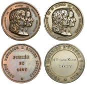 France, Le Havre Society for Various Studies [Société Havraise d’Etudes Diverses], 1833, a bronze Medal by D....
