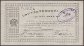 Gouvernements Noots, £1, Pietersburg, 1 April 1901, serial number 35137A, Oceana Extra Strong watermark,...